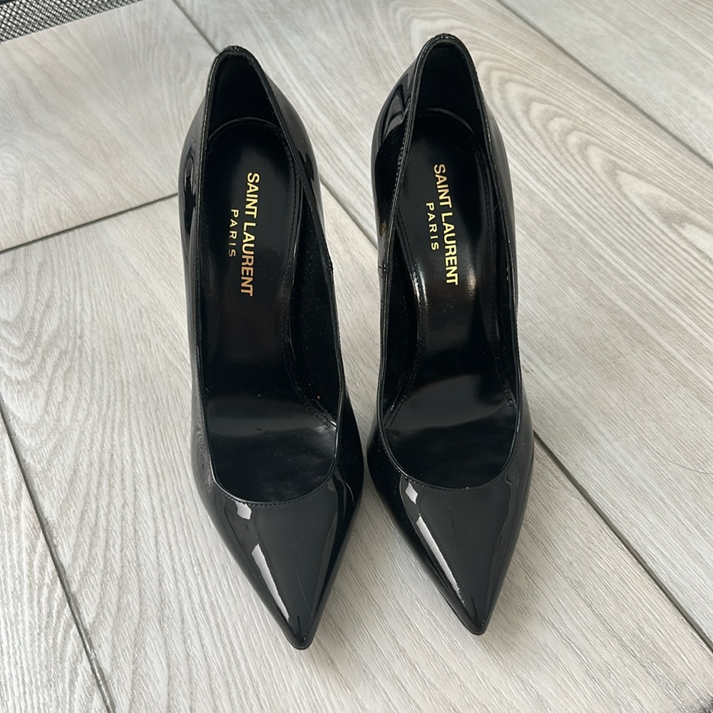 Black YSL heels - Picture 2 of 5